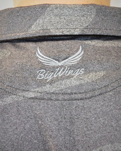 Earn Your Wings Classic Polo - Black Digi Camo