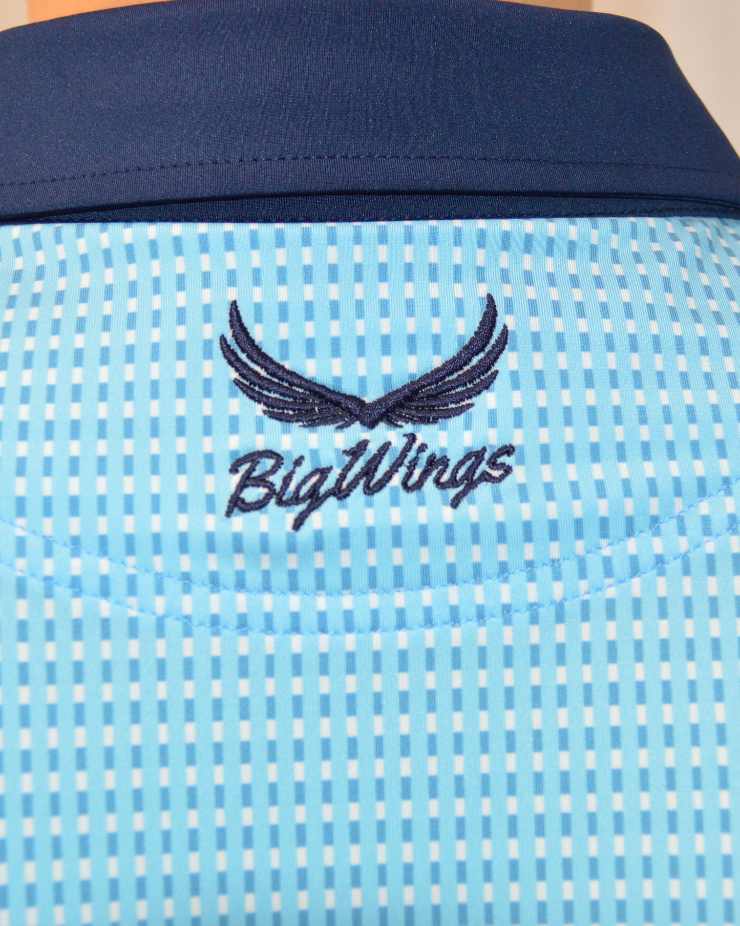 Earn Your Wings Classic Polo - Cool Blue