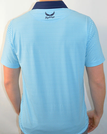 Earn Your Wings Classic Polo - Cool Blue