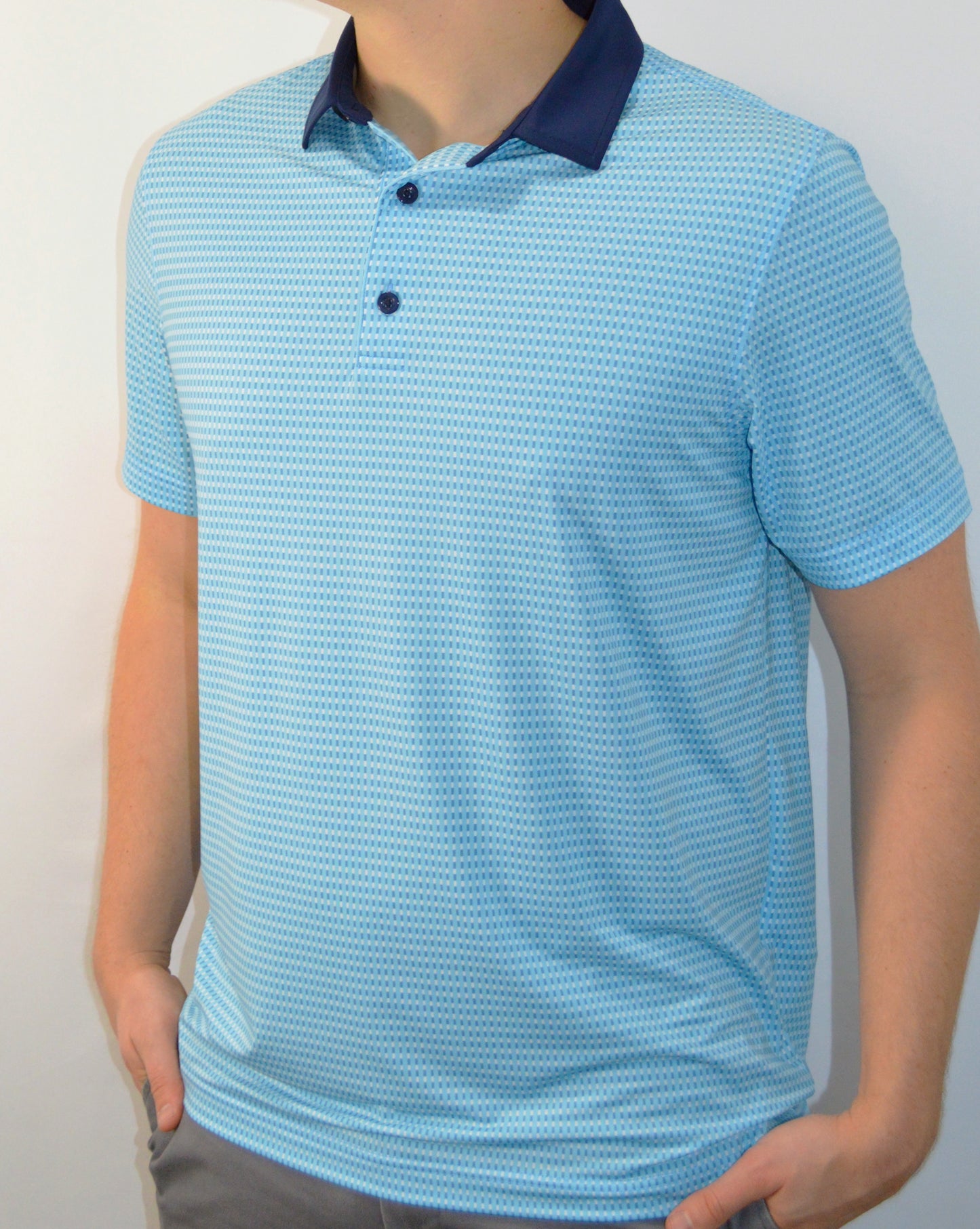 Earn Your Wings Classic Polo - Cool Blue